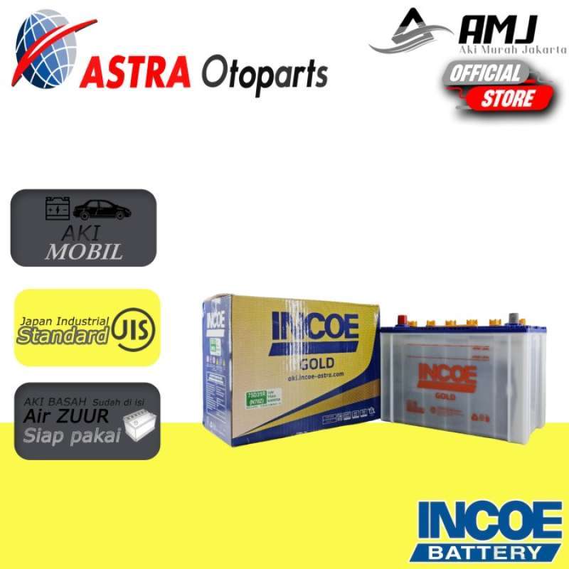 Promo Aki Mobil Strada N70z Incoe Gold Astra Aki Basah 12v / 75ah