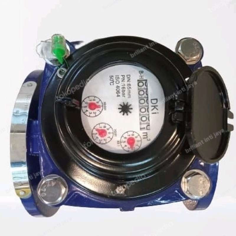 Promo Water Meter 5 Inch / Meteran Air / Flow Meter Air Cast Iron ...