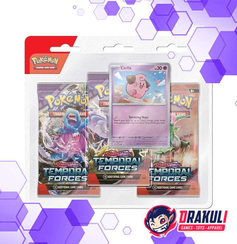 Pokémon Scarlet & Violet 5 Temporal Forces 9-Pocket Portfolio main image 1