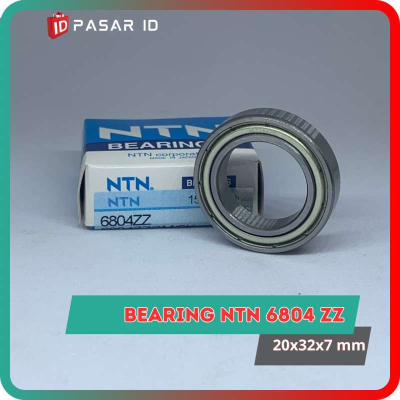 6804ZZ 20x32x7mm メトリックスリム薄型セクション 61804Z 6804 Z ZZ