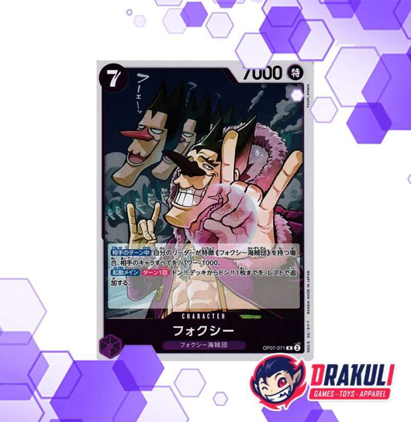 Jual One Piece Card Game - Foxy Op07-071 R Di Seller Drakuli Games Flagship  Store - Drakuli Games Store - Kota Jakarta Pusat | Blibli