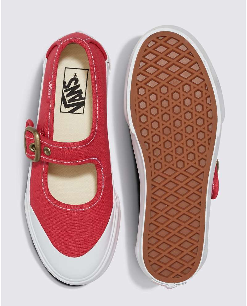 Jual Vans Kids Mary Jane Shoes Canvas Tomato (vn000crxh2d) 20 Di
