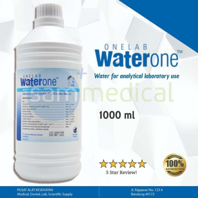 Jual One Lab Water One 1l Aquadest Di Seller Sam Medical Official Store ...