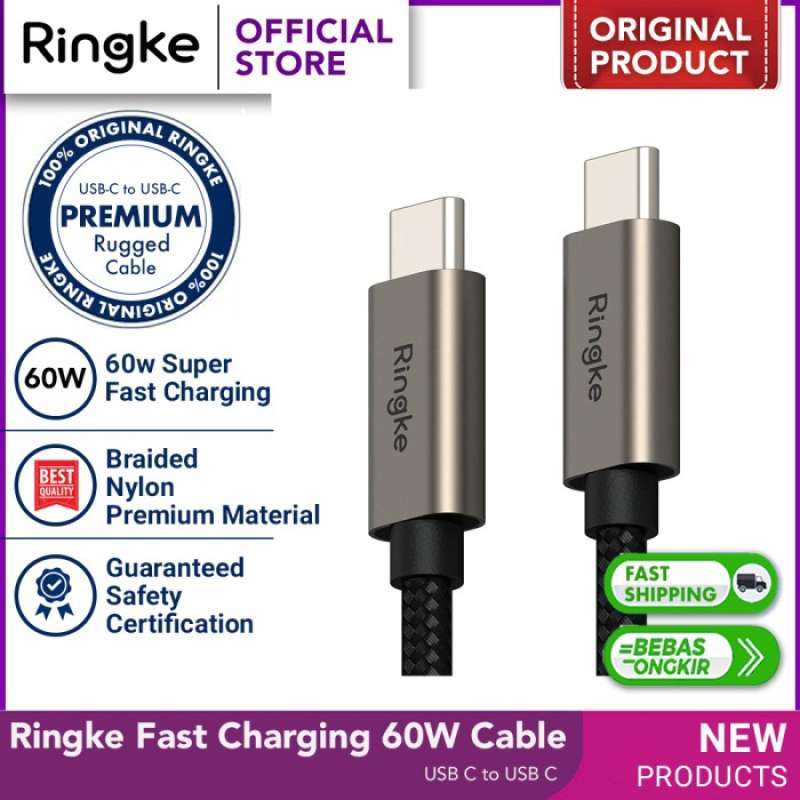 Cavo USB Type-C 60W 2 Pezzi – Nylon Intrecciato, Ricarica Rapida E Sincronizzazione Dati – Compatibile Universale