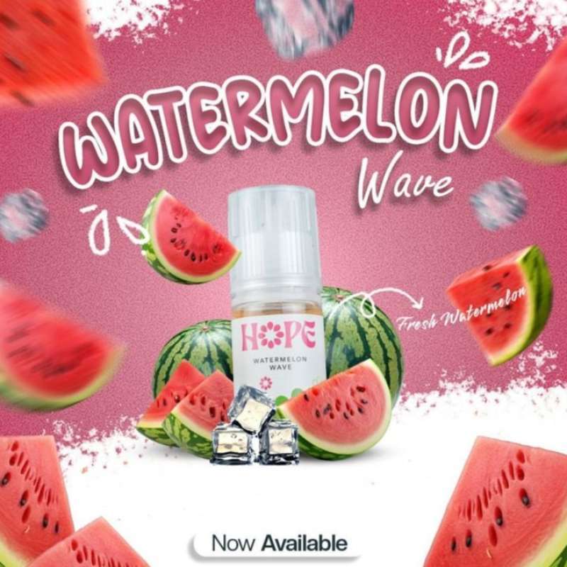 Jual Hope Watermelon Wave Salt Nic 30ml By Hope / Liquid Hope Di Seller  Umkm Jakartavapers Flagship Store - Jakartavapers - Kab. Tangerang | Blibli