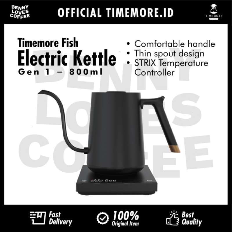Promo Timemore Electric Gooseneck Kettle Pelican Thin Spout Teko Kopi