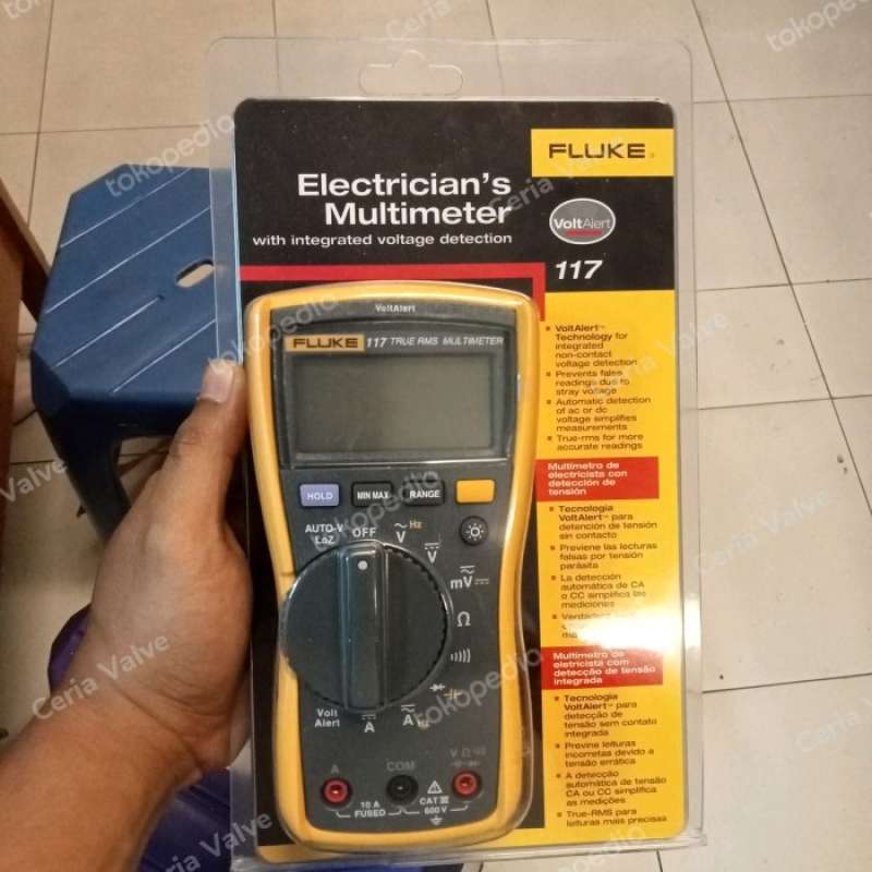 Promo Multitester Digital / Fluke 117 Electrician True Rms Multimeter ...