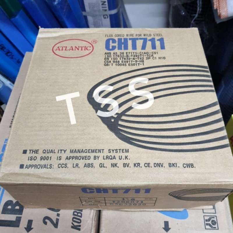 Promo Kawat Las Mig Flux Cored Cht711 Atlantic Fcaw Aws A5.20 E71t-1c ...
