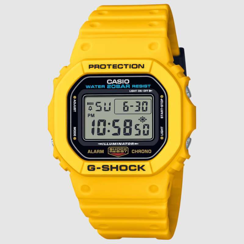 Jam g shock kuning on sale