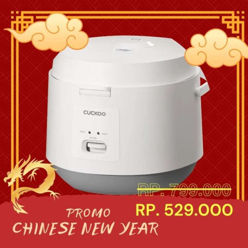 Promo Cuckoo Cr1095 Low Watt Mechanical Rice Cooker 1.8 L