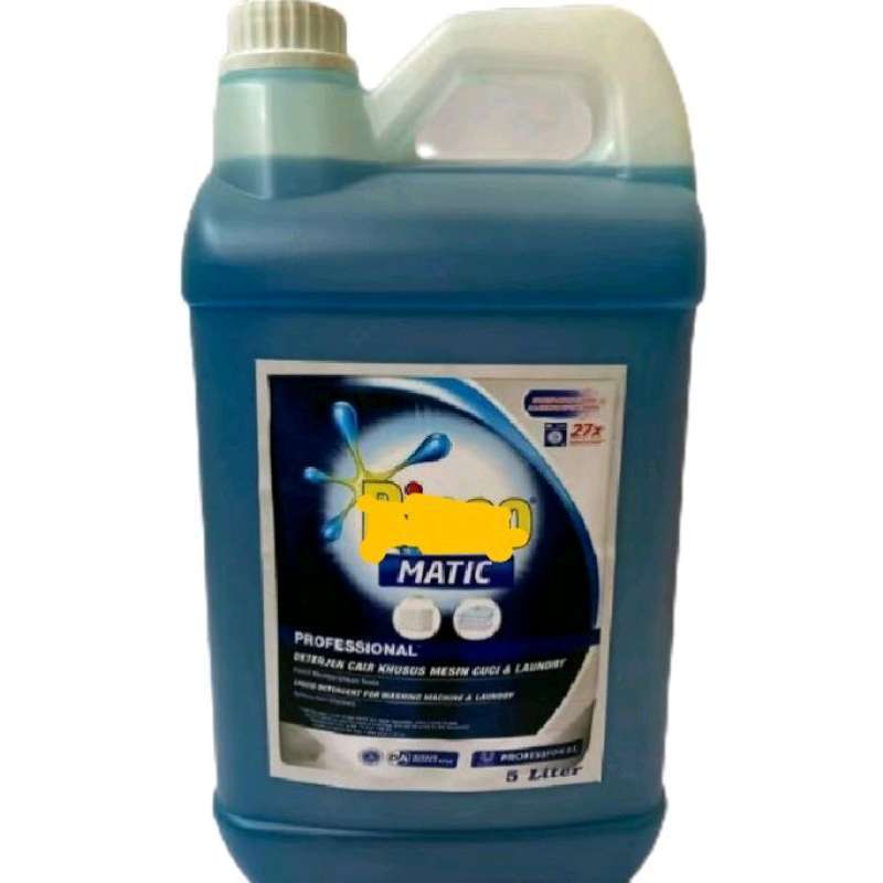 Jual Deterjen Cair Deterjen Laundry 5 Liter Non Stiker - Matic Di ...