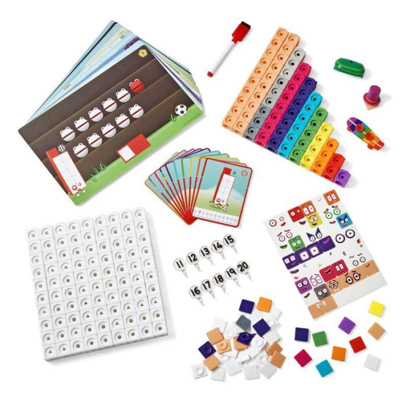 Promo Hand2mind Numberblocks Mathlink Cubes 11–20 Activity Set Diskon ...