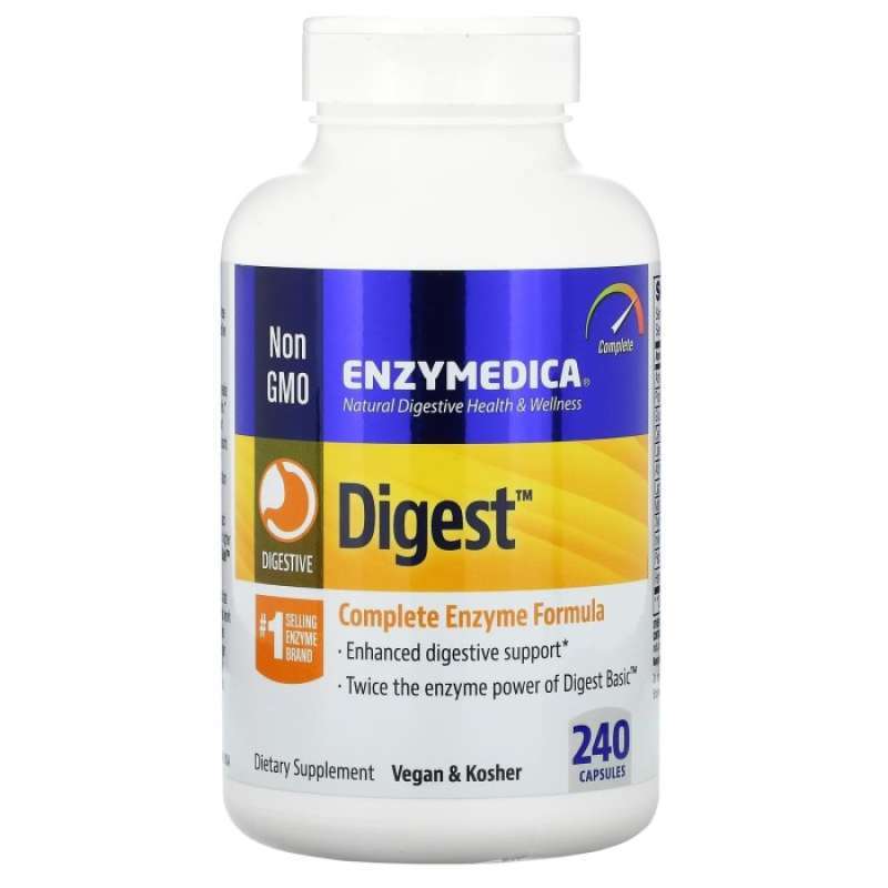 Promo Enzymedica, Digest, Complete Enzyme Formula, 240 Capsules Diskon ...