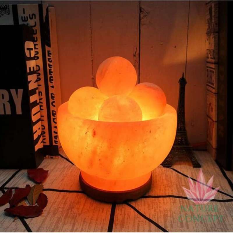 Promo Himalayan Salt Lamp Massage Balls Terapi Garam Himalaya (5 Balls