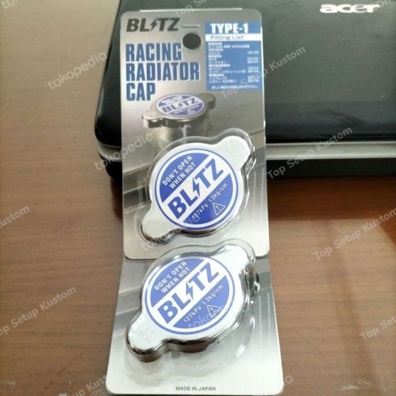 Promo Blitz Radiator Cap Type-1 1.3kg/cm Untuk Alumunium Racing ...