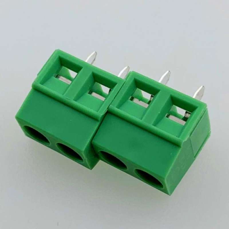 Jual Terminal Block 5mm 127-2pin Green- Di Seller It Electro ...