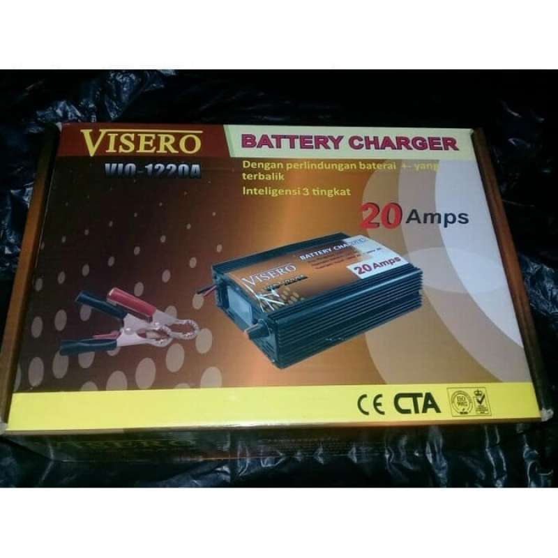 Promo Charger / Cas Aki 12v 20a Merk Visero Type Son-20a 12 V 20 A