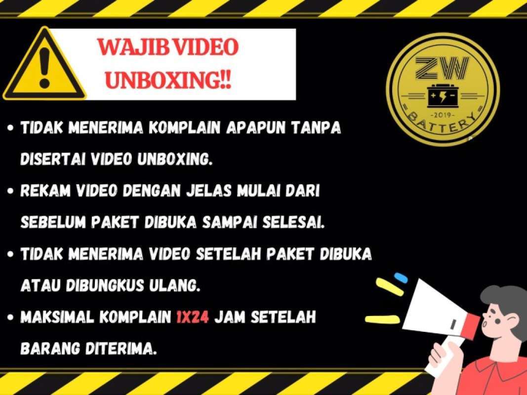 Promo Aki Motor Jupiter Z Burhan,vega,mio Smile Yb5l-bs Mf Diskon 26%