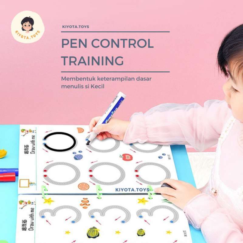 Promo Magic Workbook - Buku Wipe Clean Tracing Activity Book 3 Tahun ...