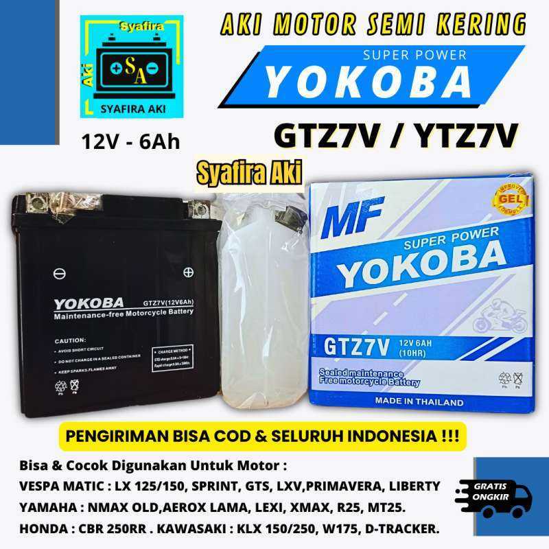Promo Aki Motor Vespa Lx 150, Sprint, Gts, Primavera, Liberty Ytz7v