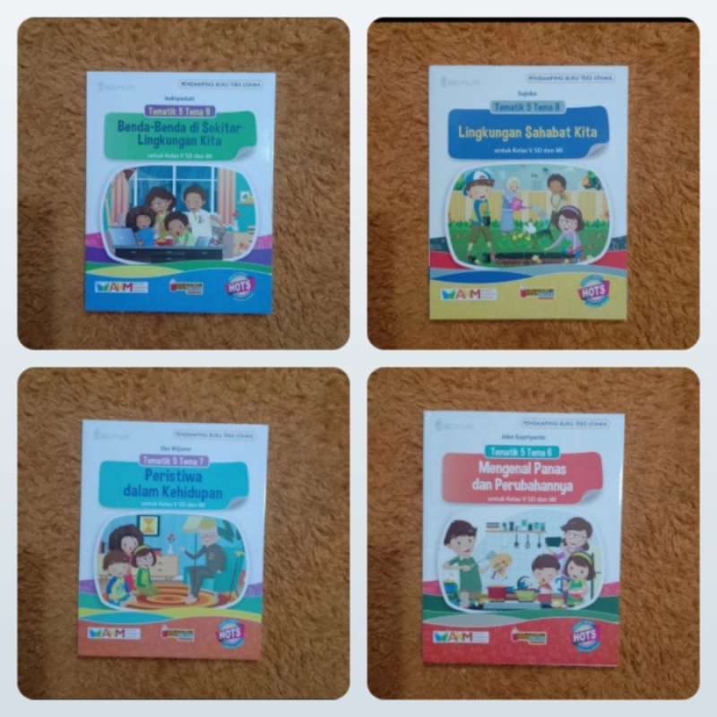 Promo Paket Buku Tematik Sd Kelas 5 Tema 6-9 Semester 2 Akm Hots Edisi ...