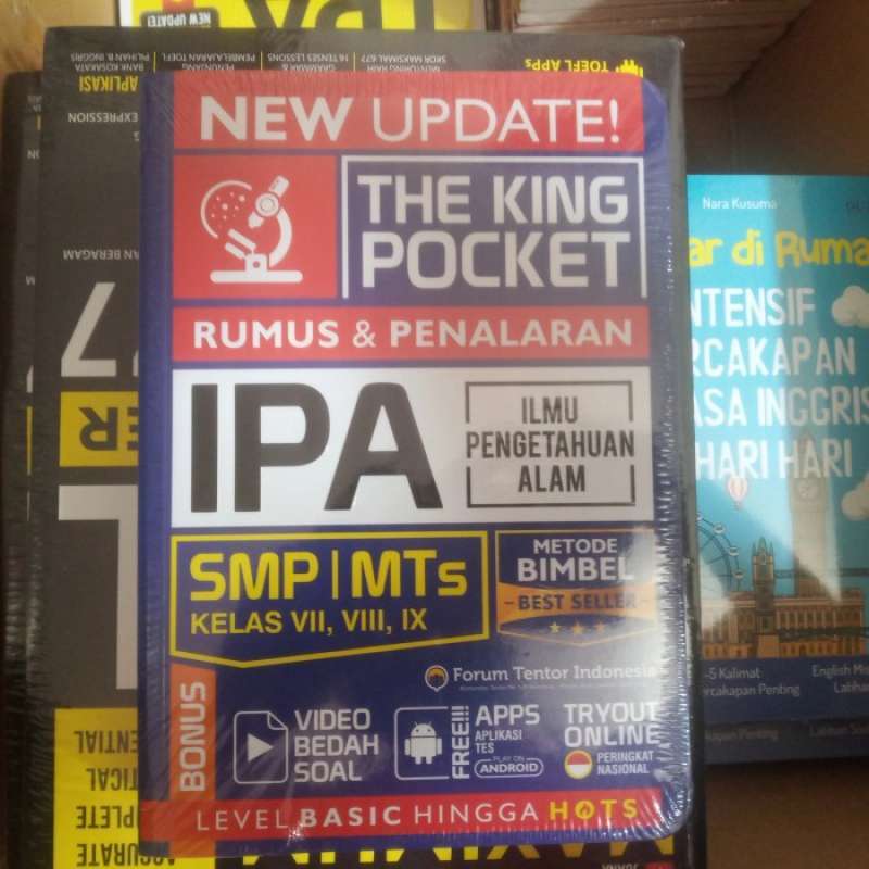 Promo Buku New Update The King Pocket Ipa Smp Diskon 28 Di Seller Huka