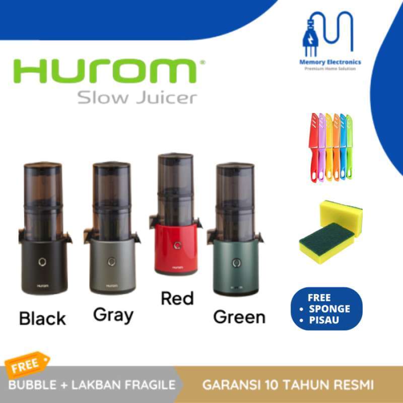 Promo Hurom Slow Juicer S11sie01 Ungu / Wine & Sie010 Abu Abu 2