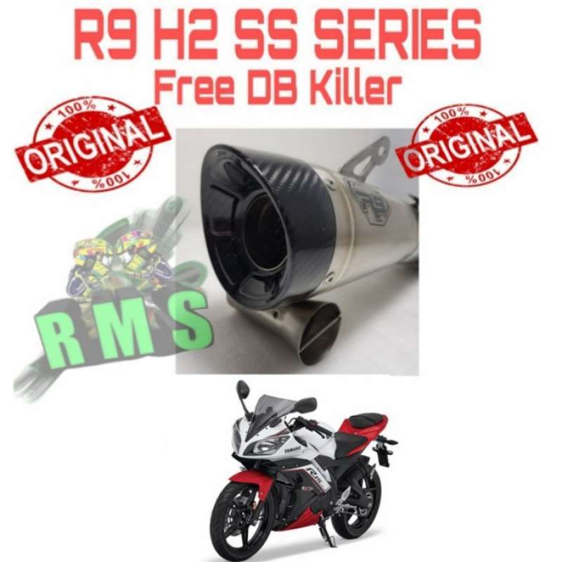 Promo Knalpot R9 H2 Ss V2 Knalpot Racing R9 H2 Ss Series Old V2 Diskon ...
