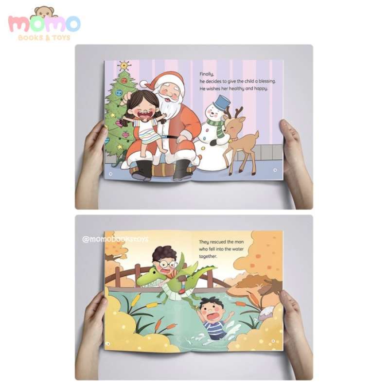 Promo Isi 3 Buku Cerita Anak Bahasa Inggris English Story Book Bacaan ...