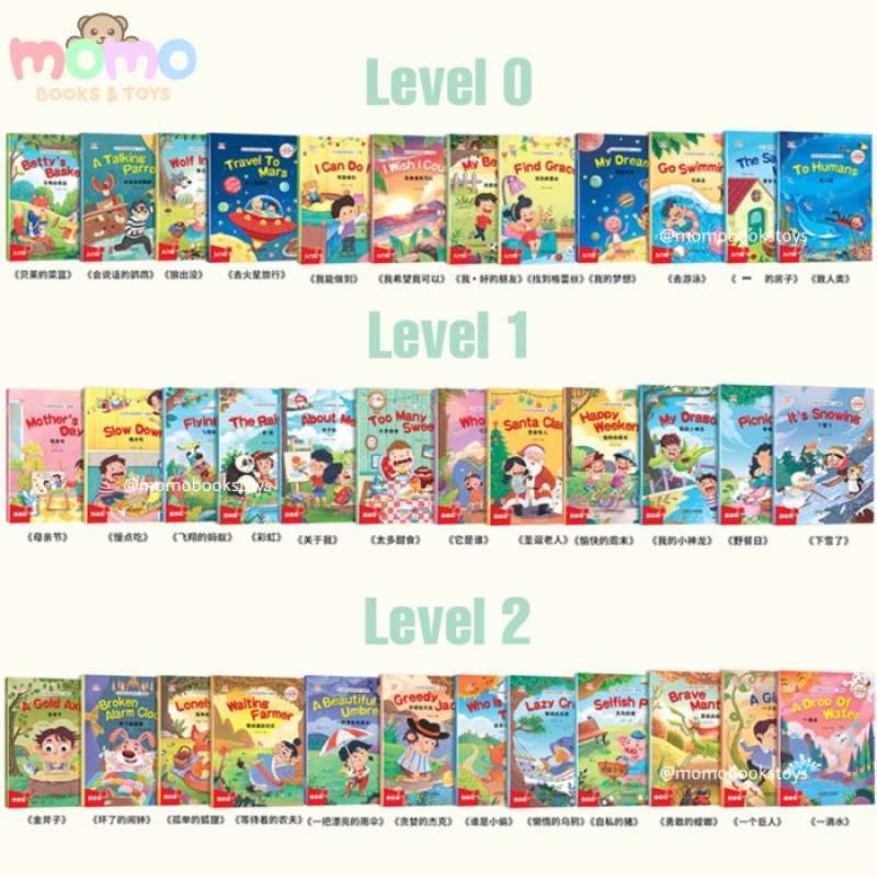 Promo Isi 3 Buku Cerita Anak Bahasa Inggris English Story Book Bacaan ...