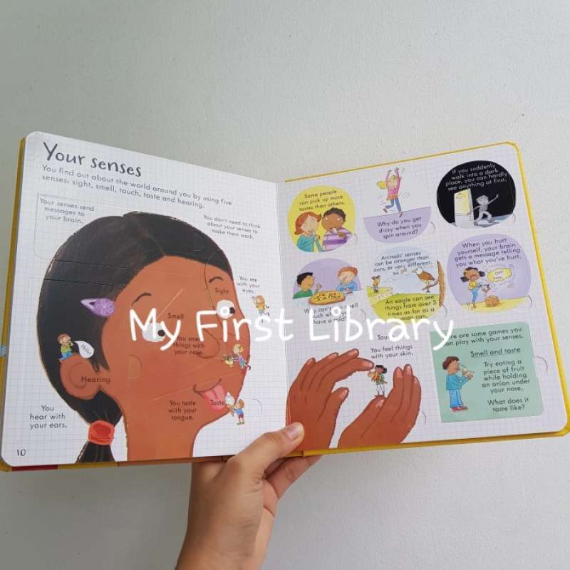 Promo Usborne Look Inside Your Body With Over 100 Flaps To Lift Diskon ...