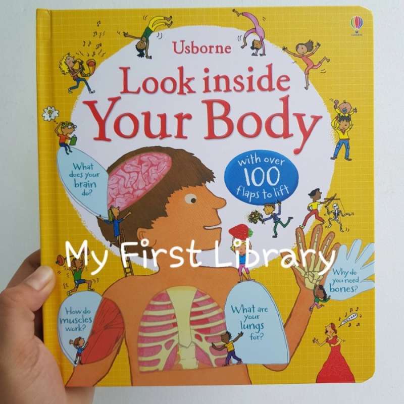 Promo Usborne Look Inside Your Body With Over 100 Flaps To Lift Diskon ...