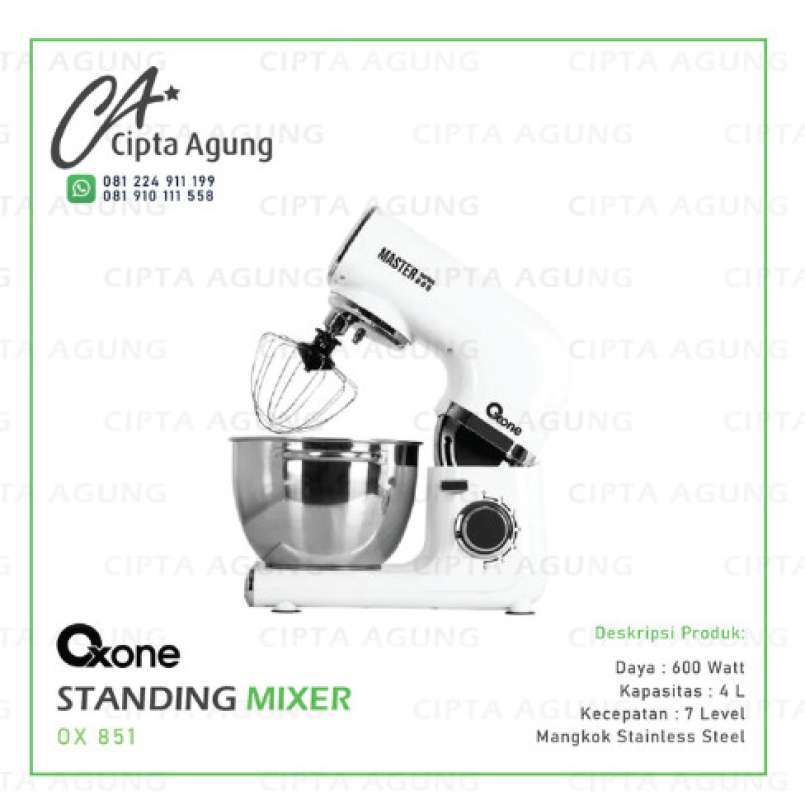 Promo Standing Mixer Stand Mixer 4 L Oxone Ox851 Ox 851 Ox851 Master