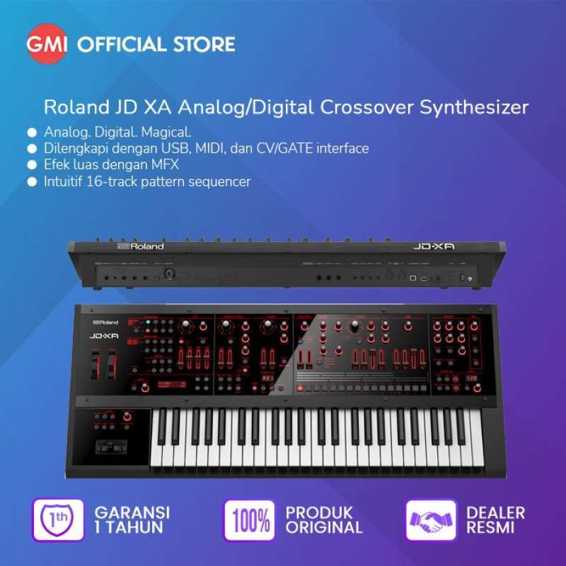 Promo Roland Jd Xa Analog/digital Crossover Synthesizer Diskon 23% Di ...