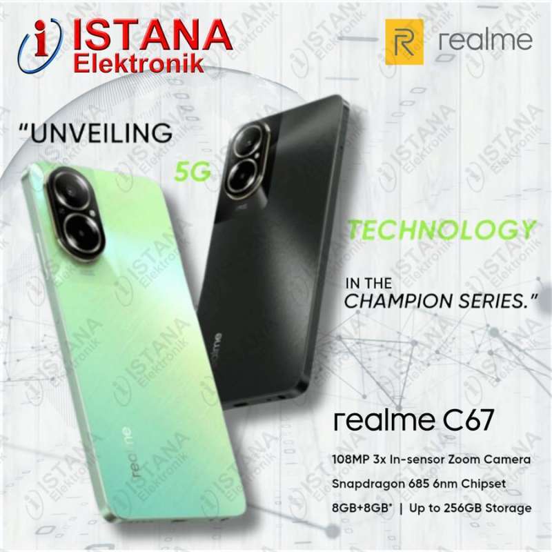 Jual Realme C67 8gb/128gb Smartphone Garansi Resmi Di Seller Istana ...