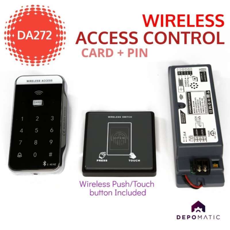Wireless Access Control Module Promo Wireless Access Control Card Pin Standalone Tanpa Kabel Praktiss ...