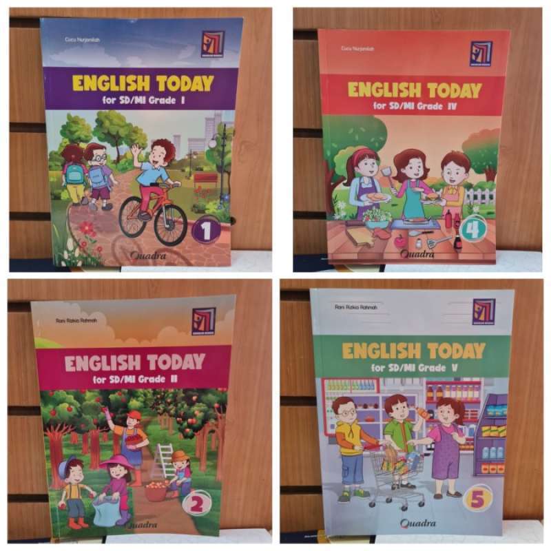 Jual Obral Buku Sd English Today Kelas 1 2 3 4 Kurikulum Merdeka Quadra ...