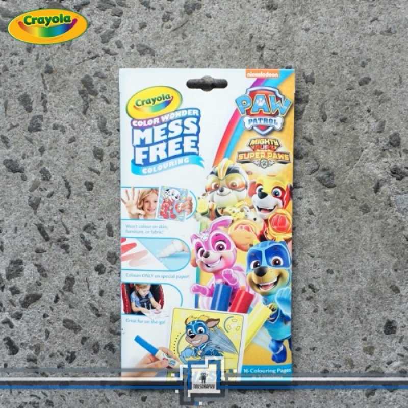 Jual Crayola Color Wonder Mess Free Coloring Pages & Markers Spidol