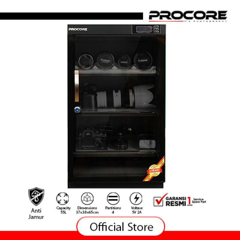 Jual Procore Pc-90s 90l Electronic Dry Cabinet - Dry Box Camera Di ...