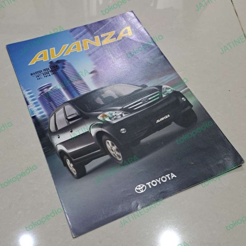 Jual Brosur Mobil Katalog Leaflet Toyota Avanza Gen 1 Black Di Seller