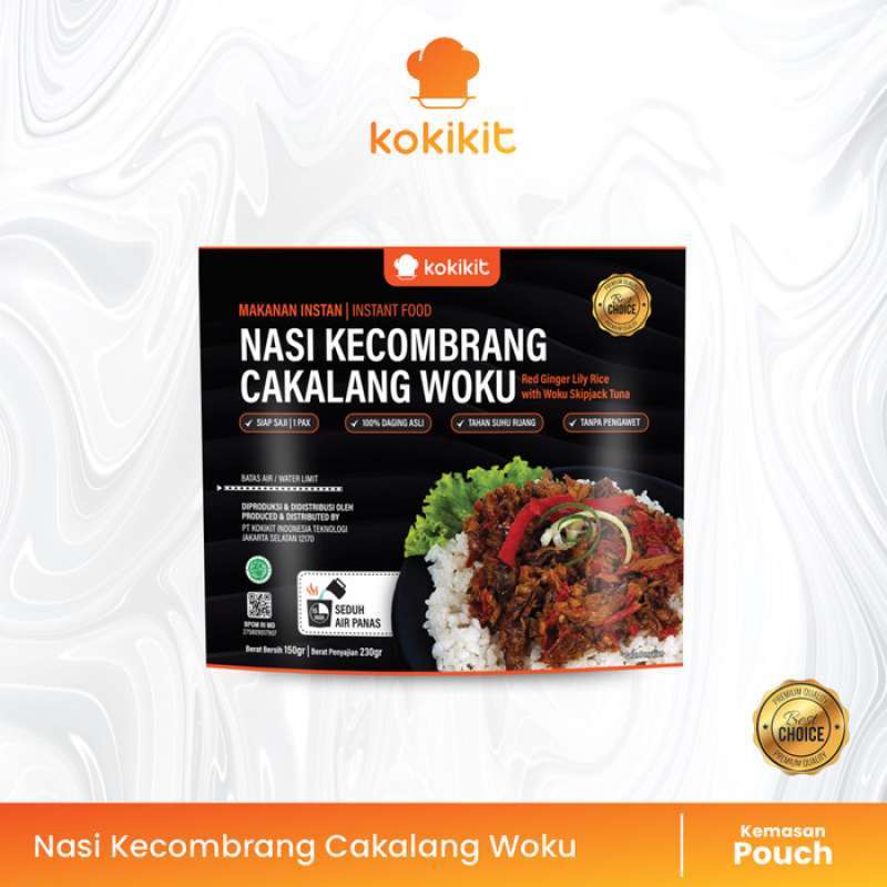 Jual Kokikit Nasi Kecombrang Instant & Cakalang Woku Ala Komeng Di ...