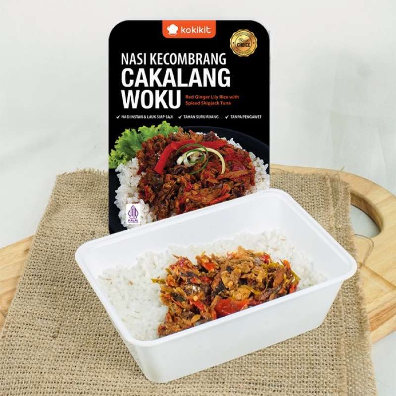 Jual Kokikit Nasi Kecombrang Instant & Cakalang Woku Ala Komeng Di ...