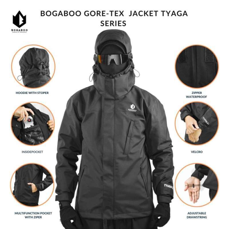 Jual Mountain Jaket Goretex Model Premium Terbaru Harga Murah November 2024
