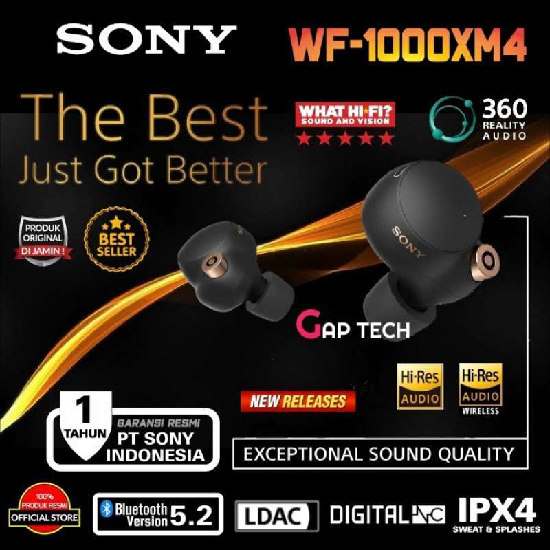 Daftar Harga Sony Wf1000 X M4 Original Spesifikasi Lengkap Oktober 2024
