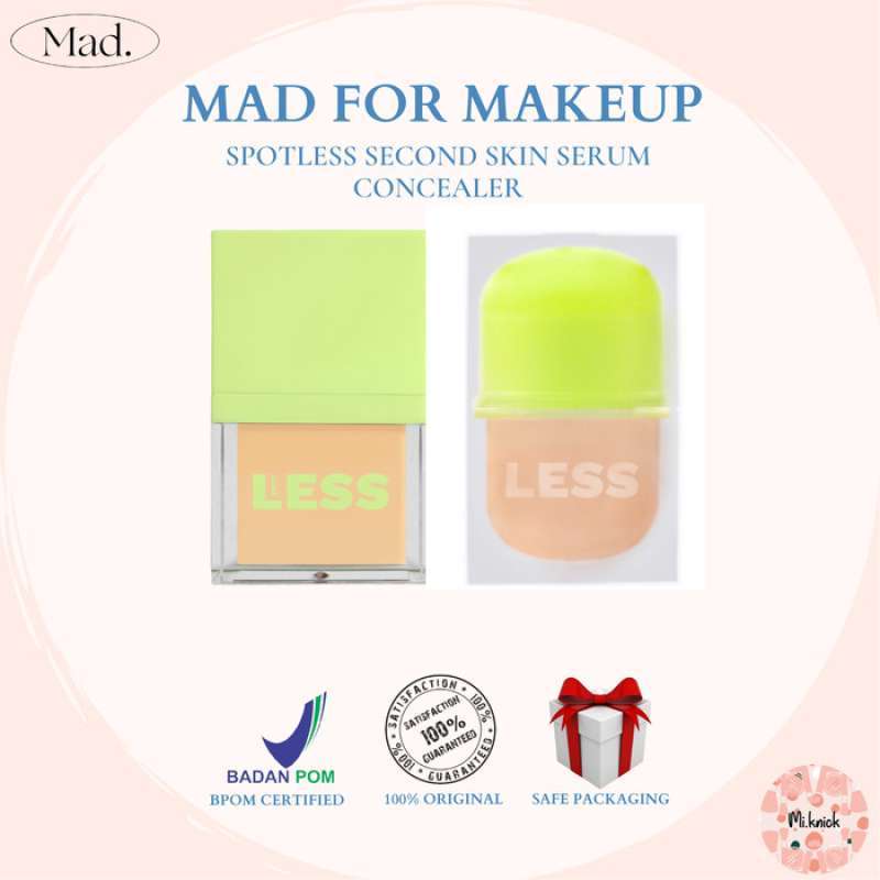 Jual Mad For Makeup Spotless Second Skin Serum Concealer New N2