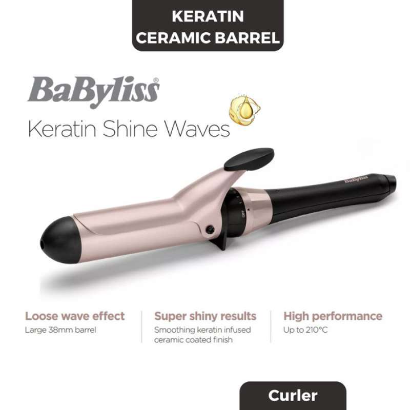 Jual Babyliss Keratin Shine 38mm Wave Curling Tong Curling Iron Di Seller Yama Cengkareng Timur Kota Jakarta Barat Blibli