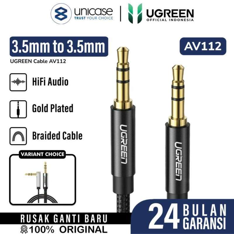 Venção Cabo De Áudio De 3,5 Mm Hi-Fi Sound Stereo Nylon Trançado Macho Venção Cabo De Áudio De 3,5 Mm Hi-Fi Sound Stereo Nylon Trançado Macho