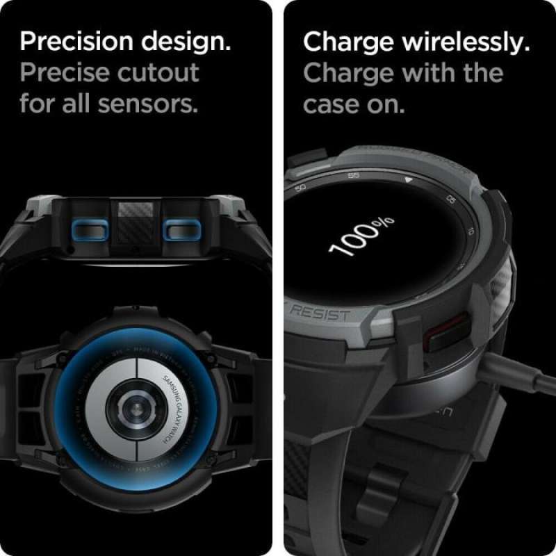Strap /Case Galaxy Watch 4 Classic 46mm /42mm Spigen Rugged Armor Soft