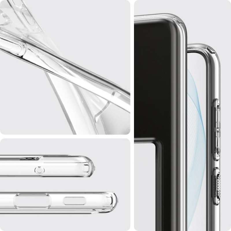 Case Samsung Galaxy S21 FE Spigen Crystal Card Slot Clear TPU Casing