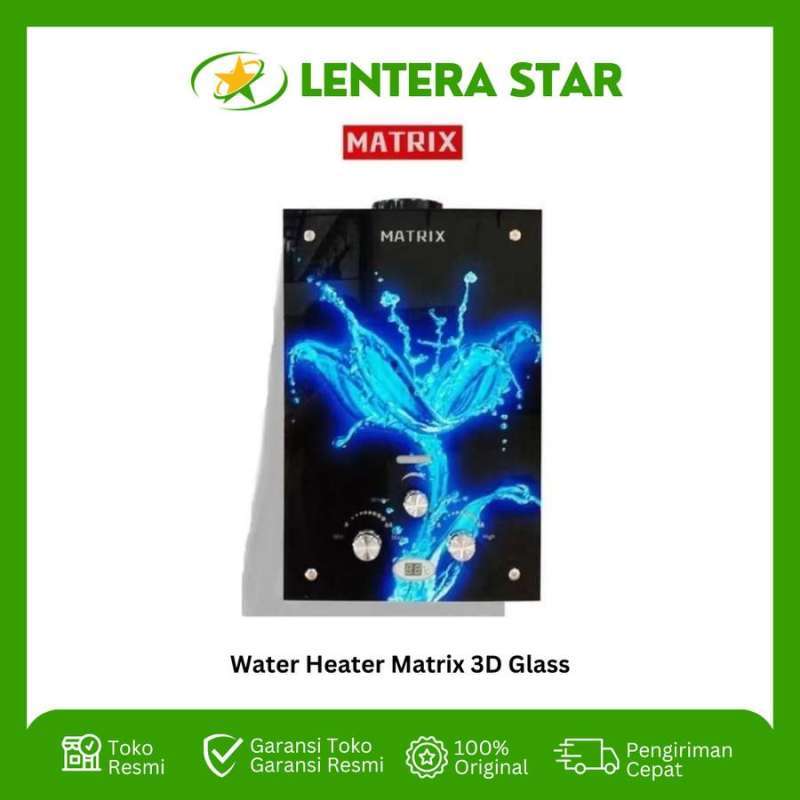 Jual Water Heater Matrix 3d Glass Di Seller Lentera Star